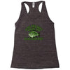 bass look big Racerback Tank