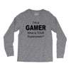 gamer baseball Long Sleeve Shirts