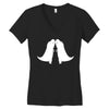 cup cup cup Women's V-Neck T-Shirt