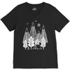 camp line V-Neck Tee