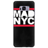 mad nyc new york city run fashion baseball jersey Samsung Galaxy S8 Plus