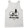 i like men who love dogs Tank Top