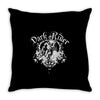 dark rider Throw Pillow