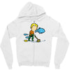 part time job   aquarium Zipper Hoodie