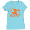 greetings from scarif t shirt Ladies Fitted T-Shirt