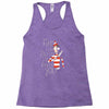 hiding in the dark Racerback Tank