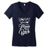 Love You To The Moon And Back Women's V-Neck T-Shirt