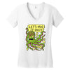 lets hug it out (2) Women's V-Neck T-Shirt