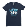 i'm a nerd Ladies Fitted T-Shirt