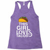 This Girl Loves Tacos Racerback Tank