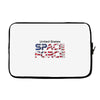 United States Space Force American Flag Laptop sleeve