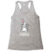bunny anxiety Racerback Tank