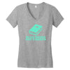read books not t shirts Women's V-Neck T-Shirt