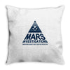 mars investigation Throw Pillow