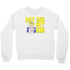eat big get big Crewneck Sweatshirt