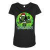 santa claws Maternity Scoop Neck T-shirt