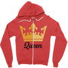 queen Zipper Hoodie