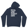 real men shoot raw funny photography Unisex Hoodie