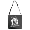 columbo just one more question Adjustable Strap Totes
