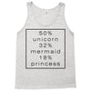 50 % unicorn Tank Top