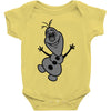 olaf frozen disney cartoon Baby Onesie