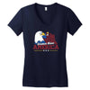 science bless america Women's V-Neck T-Shirt