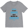 The Best Poppy Was Born In February V-Neck Tee