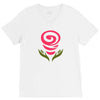 cute flowers V-Neck Tee