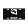 power to the people fist revolution License Plate