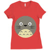 totoro Ladies Fitted T-Shirt