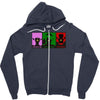 triforce legend of zelda, ideal gift or birthday present. Zipper Hoodie