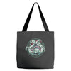 angry bulldog Tote Bags