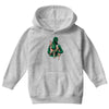 fawns meet kaiju Youth Hoodie