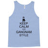 keep calm and gangnam style black t shirt Tank Top