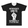 introverts unite separately in your own homes All Over Men's T-shirt