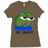 Pepe The Frog Ladies Fitted T-Shirt