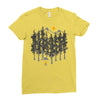 be alone Ladies Fitted T-Shirt