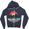 camp river Zipper Hoodie