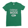 drink mode on Ladies Fitted T-Shirt