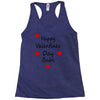 happy valenties day babe Racerback Tank