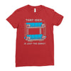 double decker couch Ladies Fitted T-Shirt