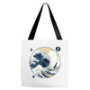 the great wave off sound Tote Bags