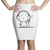 Little Big Planet-Music Men Pencil Skirts