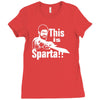 this is sparta  film Ladies Fitted T-Shirt