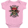 pirate zombie skull Baby Bodysuit
