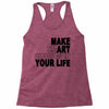 make smart choicees in your life Racerback Tank