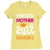 Class of 2017 Proud Mother Graduation Ladies Fitted T-Shirt