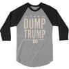 dump trump 3/4 Sleeve Shirt