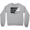 muscles installing Crewneck Sweatshirt