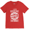 Leo Hated By Many Wanted By Plenty V-Neck Tee